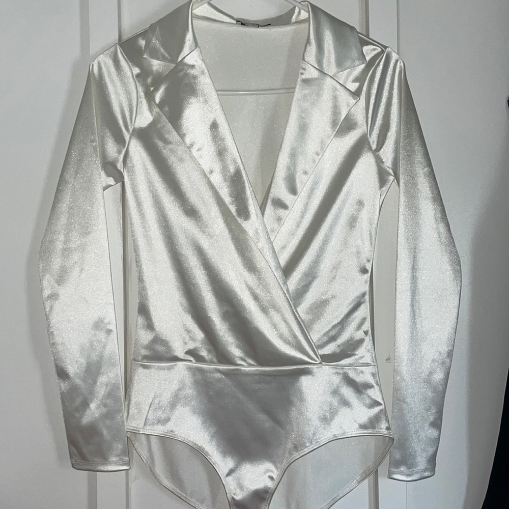Fashion Nova Silky Bodysuit